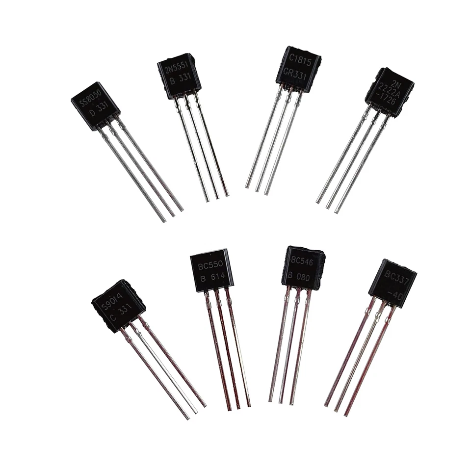 30 Werte 600 Teile Transistor Sortiment Set 2N2222 2N2907 2N3904 2N3906 2N540 - Bild 3 von 4