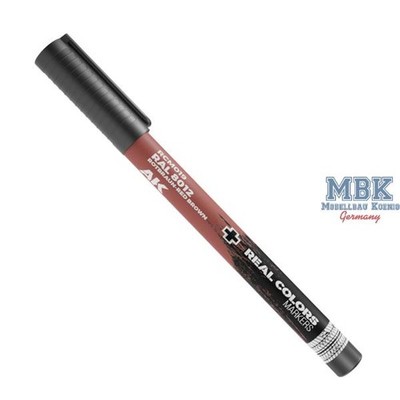 AK Interactive S.L. AK-RCM019 REAL COLORS MARKERS: RAL 8012 Rotbraun