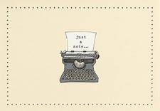 Typewriter Note Cards (Stationery, Boxed Cards) by Peter Pauper thumbnail