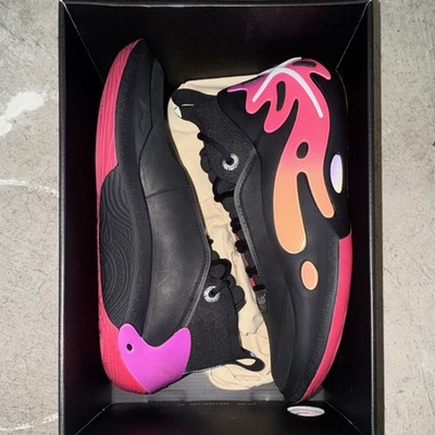 Li-Ning Way of Wade 11  Sunrise  Basketball Shoes Low Top Black/Pink ABAU049-22