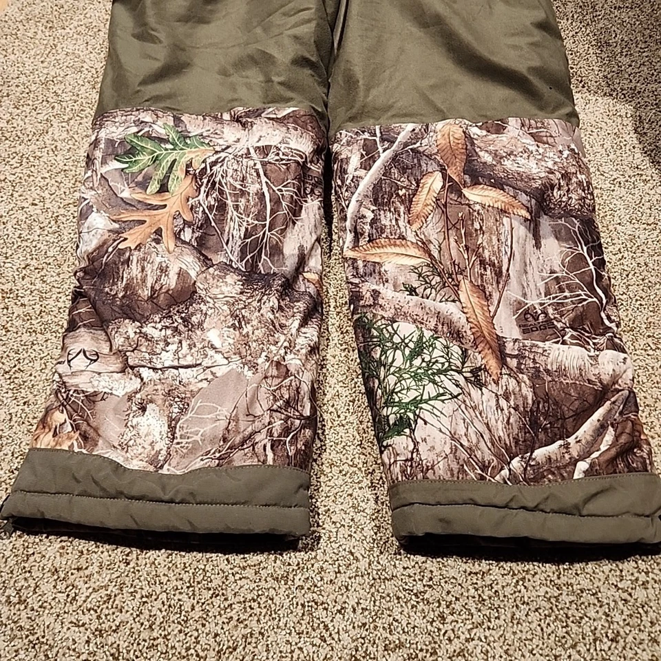 Pantalones aislantes Realtree Edge para hombre 2XL caza trabajo lona camuflaje correas extraíbles Foto 4 de 4