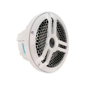 USED SKAR AUDIO SKM8WD2 8" 500 WATT MAX DUAL 2 OHM MARINE SUBWOOFER (WHITE)