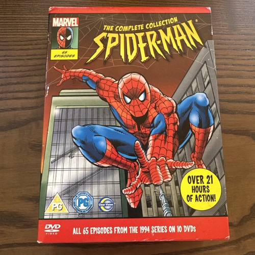 Spider-Man 1994 Complete DVD Collection Series 1-5 Animated 1995 Season