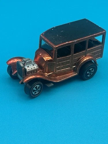 Original Vintage Hot Wheels Redline 1968 Antifreeze Classic 31 Ford Woody