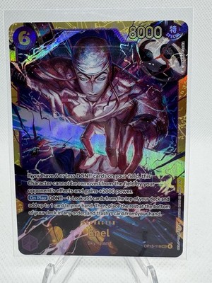  Enel Character Card OP15-118 Special Holo 8000 Power One Piece CCG
