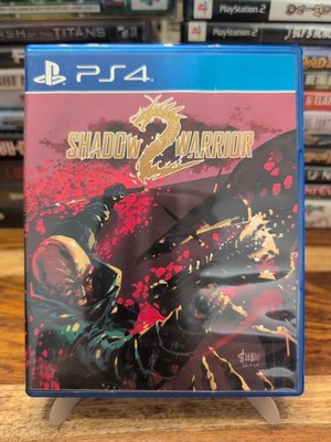 Shadow Warrior 2 (&1) PS4 Special Reserve Limited Run Games RARE Variant Cover
