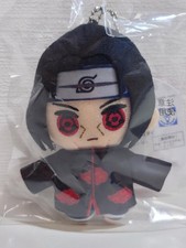NARUTO Itachi Uchiha Ball Chain Plush Mascot Keychain Used,