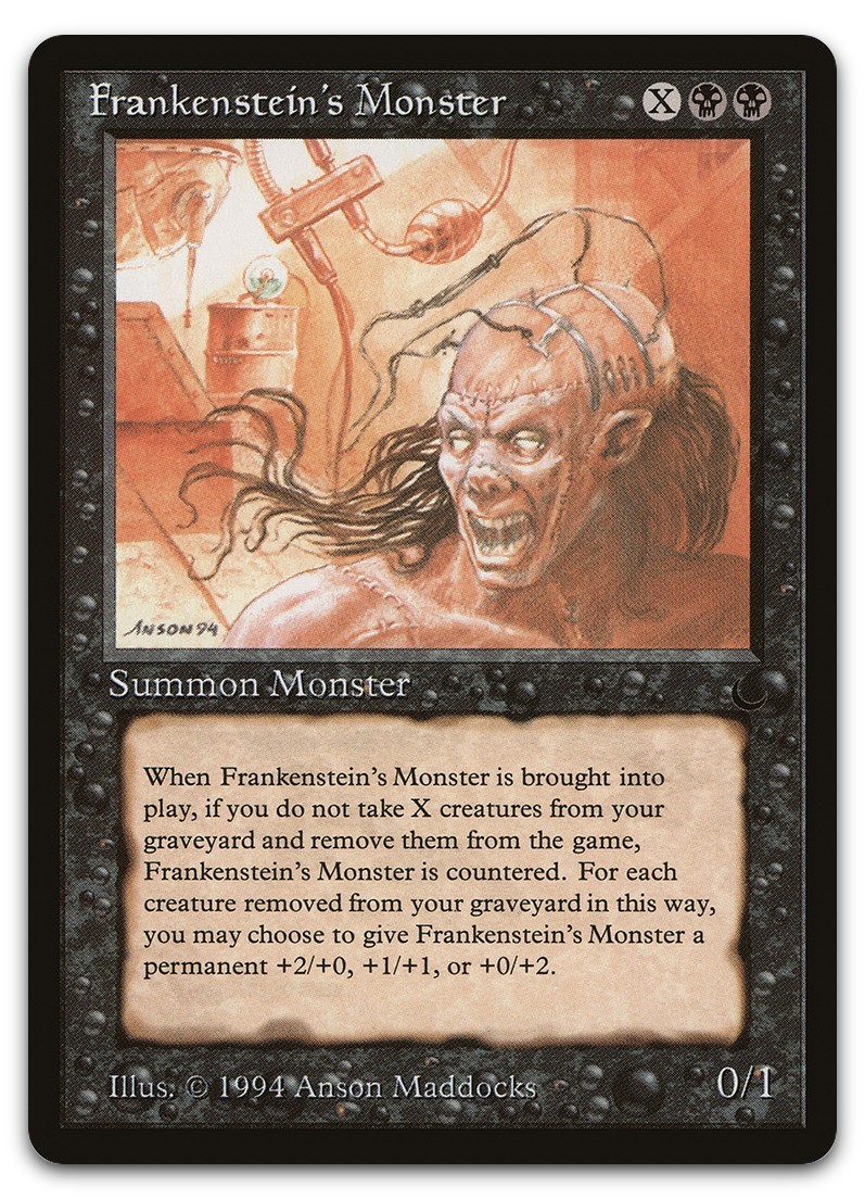 Frankenstein's Monster (NM) The Dark DRK Magic MTG