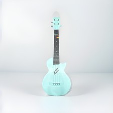 Light Blue Standard Ukulele 4 Strings Gold Tuners