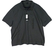 Banana Republic Men's Dark Gray LUXE Performance Polo Shirt Size XXL
