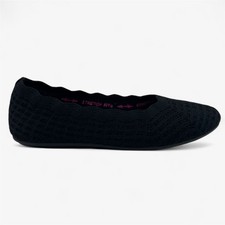 Skechers Cleo 2.0 Forevermore Black Womens Casual Stretch Fit Flat