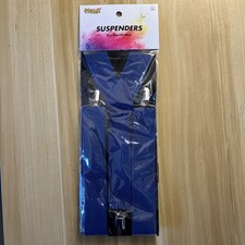 Blue Suspenders : Spirit of Halloween : Adult Kids 14  Suspenders Color : BLUE