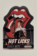 2025 Panini Prizm The Rolling Stones Hot Licks Die-Cut Charlie Watts #1