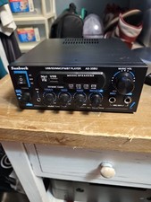 Sunbuck Mini Amplifier, Stereo Receiver for Home Audio, Bluetooth Karaoke.