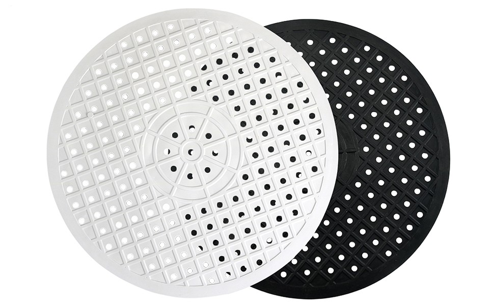 Non-Slip Round Kitchen Sink Mat Splash Guard Drip Tray