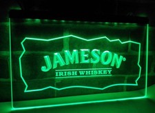Jameson LED Sign Irish Whiskey Home Bar Lounge Decor
