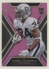 2014 Panini Select Rookies Fuchsia Prizm 181/199 George Atkinson III #199 07rd