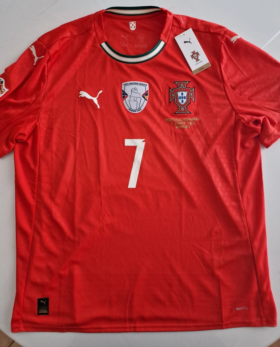 Maillot Portugal 2012 – Nike – Taille XL – Rouge – Retro – Occasion