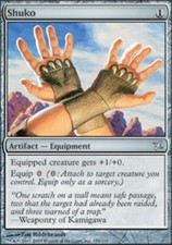 1 x Shuko - Betrayers of Kamigawa - Moderate Play - MTG