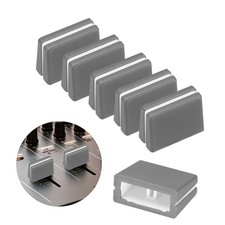 6Pcs Mixer Slider Fader Caps Universal Fader Knobs, Gray