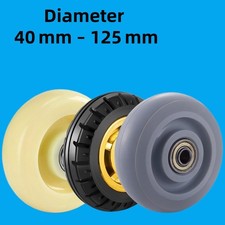 Heavy Duty Castor Wheels Replacement Trolley Furniture Casters 40mm-125mm