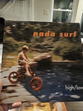 Nada Surf high/low Vinyl Record LP Cardboard Sleeve Album