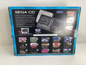 Sega CD Action System 2 Bundle In Box w/ Tomcat Alley TESTED