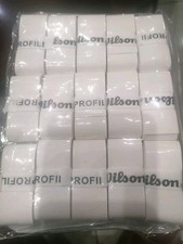 10 Pcs. Overgrip Wilson Padel Tennis Bianco Antiscivolo Racchetta Squash Beach 