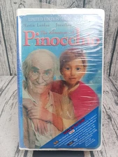 The Adventures of Pinocchio (VHS, 1996, Clamshell) Jonathan Taylor Thomas - New