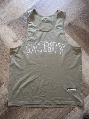 Satisfy Running Auralite Tech reflektierende Weste Singlet - Medium