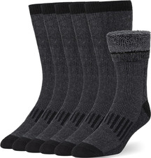 Merino Wool Socks for Men Women Winter Thermal Socks Warm Thick Cozy 3 Pairs