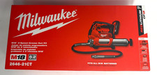  NEW  2646-21CT Milwaukee M18 Cordless 2-Speed Grease Gun Kit