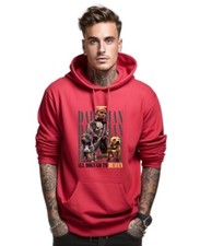 NEW Art Society RAP LEGEND RIP RED Hoodie SMALL-4XLARGE MADE IN USA