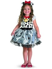 Girl's Disney 101 Dalmatians Classic Costume Toddler 2T