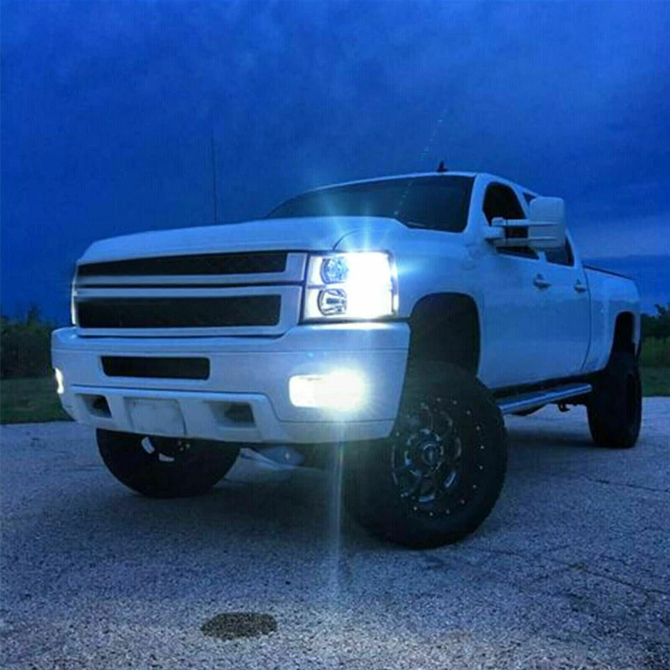 9004 Faro LED de 4 lados para Dodge RAM 1500 2500 3500 1994-2001 haz alto bajo Foto 4 de 4