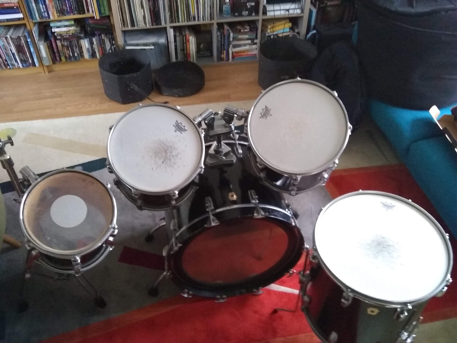 Vintage Ludwig Super Classic Drum Kit 1989 Maple drum kit power toms eBay