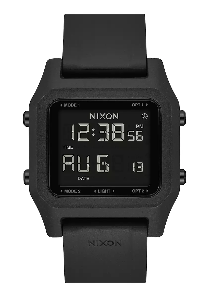 Nixon black top digital watch