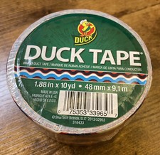 Duck Brand Printed Duct Tape, Red White Blue Waves, Discontinued