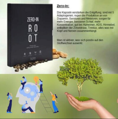 ROOT ZERO-IN 60 Kapseln Box OVP   NEU