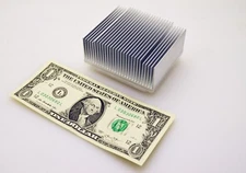 Big Aluminum Heat Transfer Heatsink Radiator 3.25"L x 2.75"W x 1.625"H