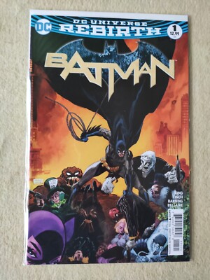 Batman #1 Variant - Rebirth - 2016 - DC Comics - english - 1st printing