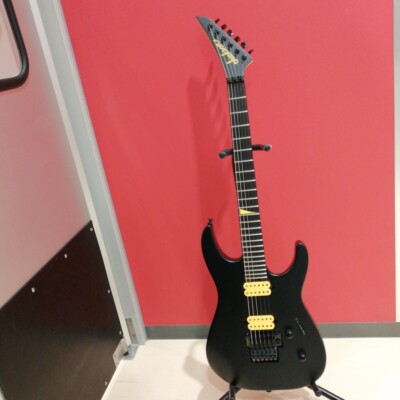 Jackson MJ Series Dinky DKR Satin Black Electric Guitar Made in Japan