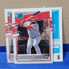 Deivy Grullon 2020 Donruss Optic RATED ROOKIE card #73