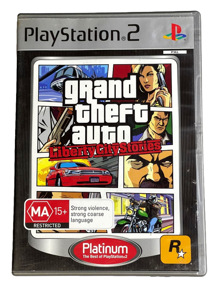 GTA Liberty City Stories Platinum PSP (SP) (PO9115) 5026555281010