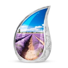 Mini Lavender Urn - Keepsake Urns For Human Ashes - Decorative Urns For Men