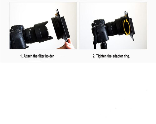 Soporte de filtro de aluminio 150 mm para lente Samyang 14 mm f/2,8 compatible con Lee - Imagen 3 de 8