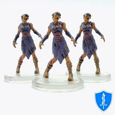 Zombie (female) x3 - Phandelver & Below Shattered Obelisk #4 D&D Icons of Realms