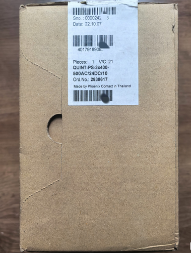 1PC Brand New PHOENIX CONTACT QUINT-PS-3X400-500AC/24DC/10 2938617 Power Supply - Picture 1 of 4