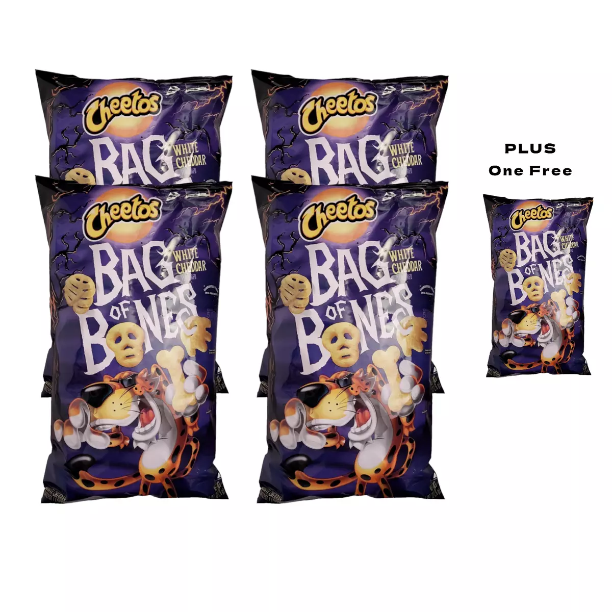 Save on Cheetos Bag of Bones White Cheddar Cheese Flavored Snacks