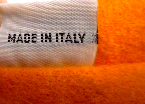 Bambola in feltro Pinocchio/Elfo 18" firmata a mano Lenci Torino Made in Italy etichette attaccate - Foto 8 di 11